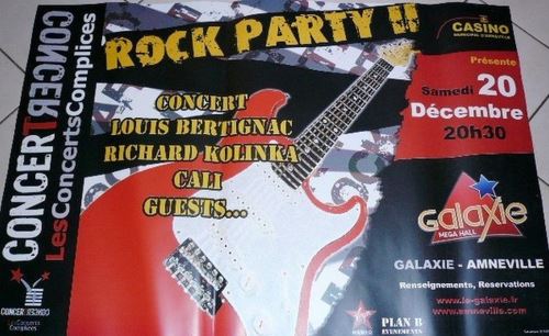 ROCK PARTY - 80x120 cm - AFFICHE / POSTER État correct - N/A reconditionné disponible sur Fnac