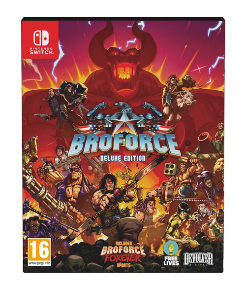 Broforce Deluxe Edition Nintendo Switch État correct - Just for Games reconditionné disponible sur Fnac