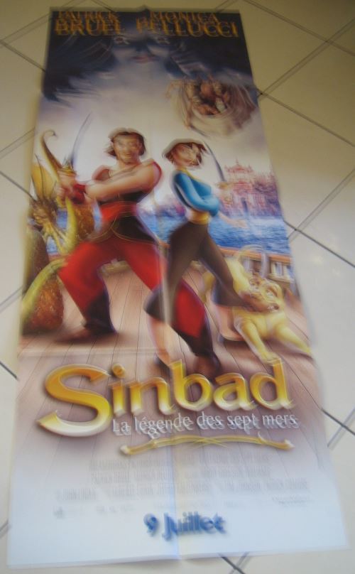 Simbad AFFICHE CINEMA ORIGINALE État correct - N/A reconditionné disponible sur Fnac