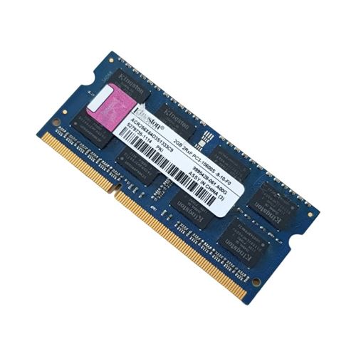 Barrette Mémoire 2Go RAM DDR3 Kingston ACR256X64D3S1333C9 SO-DIMM 2Go PC3-10600S 2Rx8 État correct - N/A reconditionné disponible sur Fnac