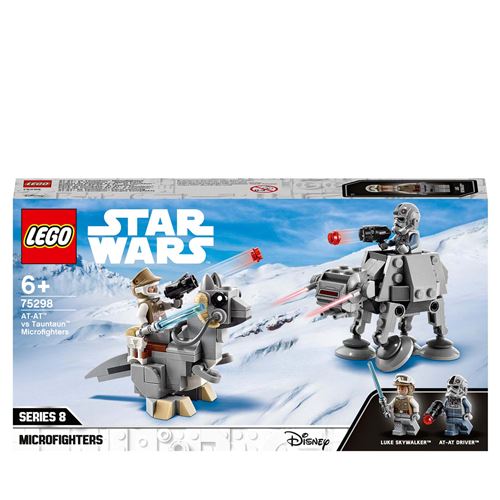 Acheter LEGO® Star Wars™ 75298 Microfighters AT-AT contre Tauntaun État correct - 45,24 € LEGO® Star Wars™ 75298 Microfighters AT-AT contre Tauntaun État correct - LEGO Star Wars reconditionné disponible sur Fnac