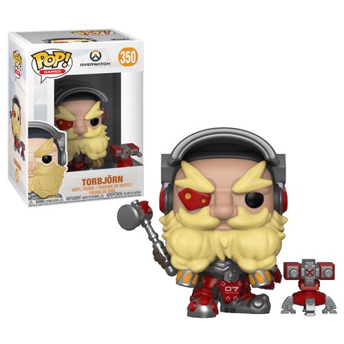 Figurine Funko Pop Games Overwatch Saison 4 Torbjörn État correct - Funko reconditionné disponible sur Fnac