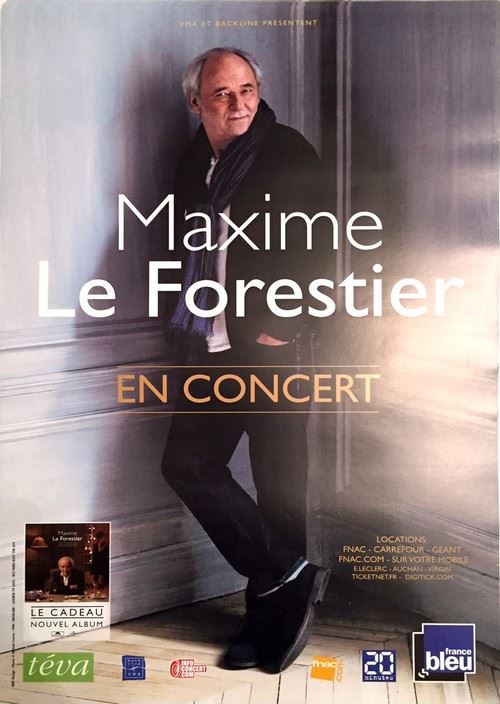 Maxime LEFORESTIER - 40x60 cm - AFFICHE / POSTER État correct - N/A reconditionné disponible sur Fnac
