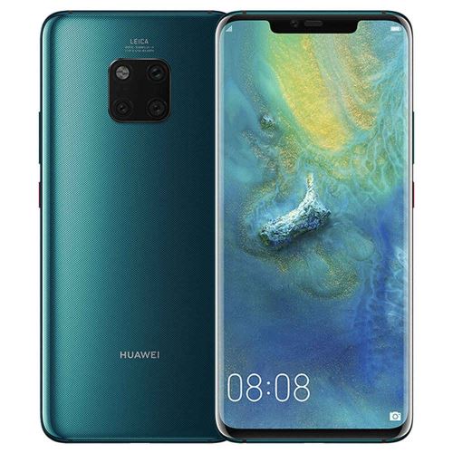 Huawei Mate 20 Pro - 4G smartphone - double SIM - RAM 6 Go / Mémoire interne 128 Go - Carte NM - écran OEL - 6.39"" - 3120 x 1440 pixels - 3 x caméras arrière 40 MP, 20 MP, 8 MP - front camera 24 MP - Vert émeraude État correct - Huawei reconditionné disponible sur Fnac