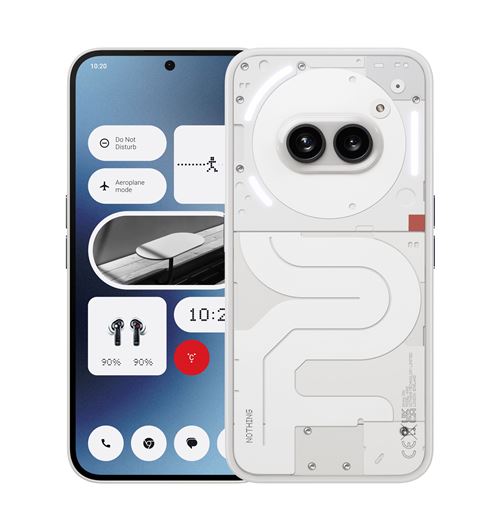 Smartphone Nothing Phone 2a 6,7"" 5G Double nano SIM 256 Go Blanc État correct - N/A reconditionné disponible sur Fnac