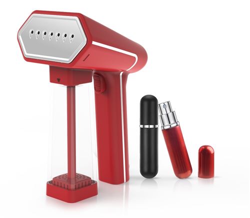 Défroisseur Steamone S Nomad 1600 W Rouge avec 2 vaporisateurs rechargeables État correct - SteamOne reconditionné disponible sur Fnac