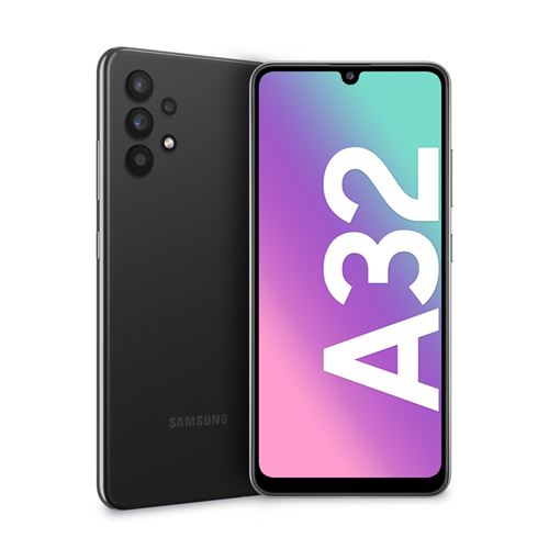 Acheter Samsung Galaxy A32 - 4G smartphone - double SIM - RAM 4 Go / Mémoire interne 128 Go - microSD slot - écran OEL - 6.4"" - 2400 x 1080 pixels - 4x caméras arrière 64 MP, 8 MP, 5 MP, 5 MP - front camera 20 MP - noir génial État correct - 103,72 € Samsung Galaxy A32 - 4G smartphone - double SIM - RAM 4 Go / Mémoire interne 128 Go - microSD slot - écran OEL - 6.4"" - 2400 x 1080 pixels - 4x caméras arrière 64 MP, 8 MP, 5 MP, 5 MP - front camera 20 MP - noir génial État correct - N/A reconditionné disponible sur Fnac