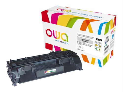 OWA - Noir - compatible - remanufacturé - cartouche de toner (alternative pour : HP CE505A) - pour HP LaserJet P2055, P2055d, P2055dn, P2055x État correct -  reconditionné disponible sur Fnac