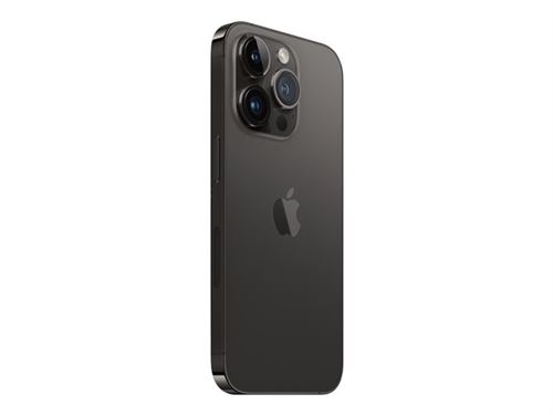 Apple iPhone 14 Pro - 5G smartphone - double SIM / Mémoire interne 128 Go - écran OEL - 6.1"" - 2556 x 1179 pixels (120 Hz) - 3 x caméras arrière 48 MP, 12 MP, 12 MP - front camera 12 MP - démo - noir spatial État correct - Apple reconditionné disponible sur Fnac