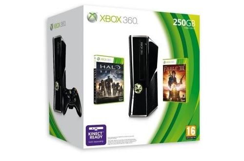 Console Xbox 360 250 Go Microsoft + Halo Reach + Fable III État correct - Microsoft reconditionné disponible sur Fnac