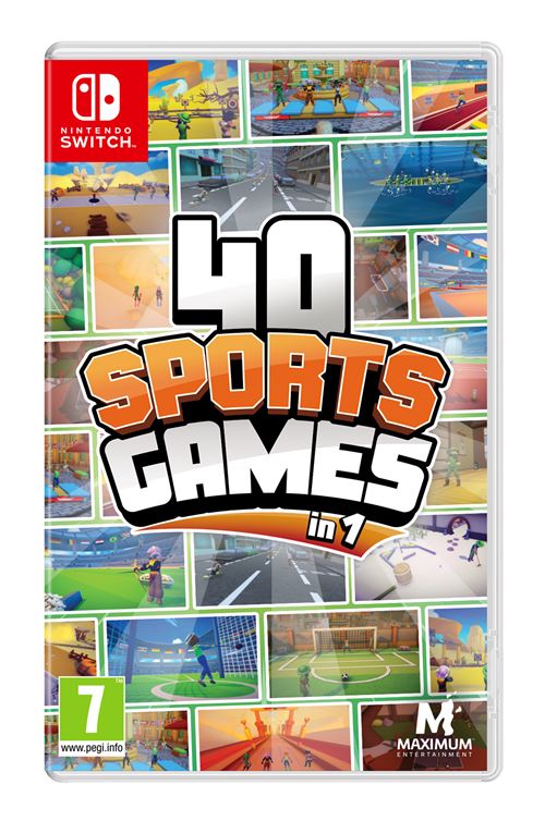 40 Sports Games in 1 Nintendo Switch État correct - Just for Games reconditionné disponible sur Fnac