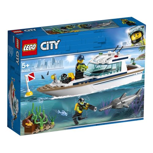 LEGO® City 60221 Le yacht de plongée État correct - Lego reconditionné disponible sur Fnac