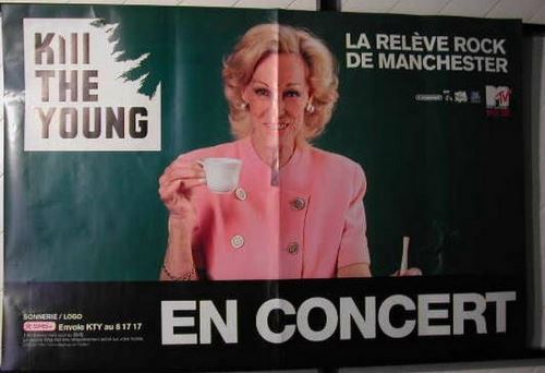 Kill The Young - 80x120 cm - AFFICHE / POSTER État correct - N/A reconditionné disponible sur Fnac