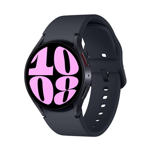 Montre connectée Samsung Galaxy Watch6 4G 40mm Graphite État correct - Samsung reconditionné disponible sur Fnac