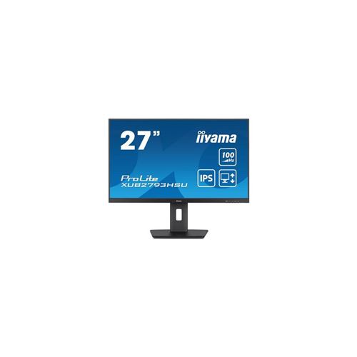Ecran PC Iiyama ProLite XUB2793HSU-B7 27"" Full HD Noir mat État correct - Iiyama reconditionné disponible sur Fnac