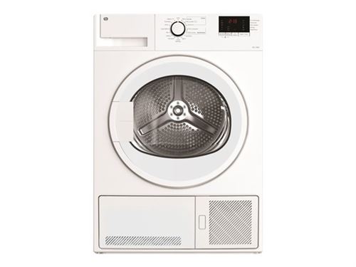 Essentielb ESLC8D5 - Sèche-linge - largeur : 59.7 cm - profondeur : 56.8 cm - hauteur : 84.6 cm - chargement frontal - blanc - État correct N/A sur Fnac