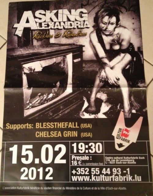 Asking Alexandria - 70x100 cm - AFFICHE / POSTER État correct - N/A reconditionné disponible sur Fnac