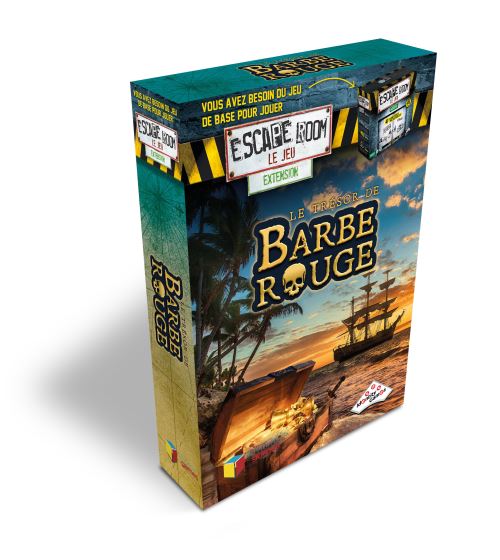 Escape Room Pack Extension Le trésor de Barbe Rouge Identity Game État correct - N/A reconditionné disponible sur Fnac