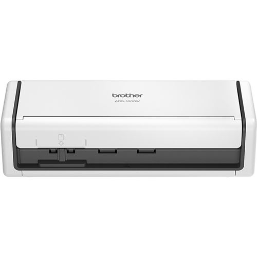 Scanner de documents compact et portable Brother ADS-1800W Blanc et Noir État correct - Brother reconditionné disponible sur Fnac