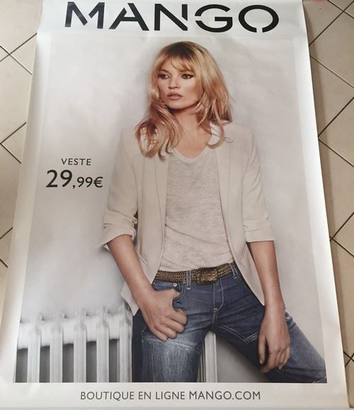 Kate MOSS - 120x175 cm - AFFICHE / POSTER État correct - N/A reconditionné disponible sur Fnac