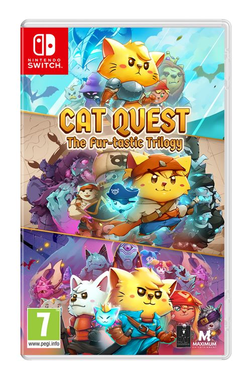 Acheter Cat Quest The Fur-tastic Trilogy Nintendo Switch État correct - 118,99 € Cat Quest The Fur-tastic Trilogy Nintendo Switch État correct - Just for Games reconditionné disponible sur Fnac