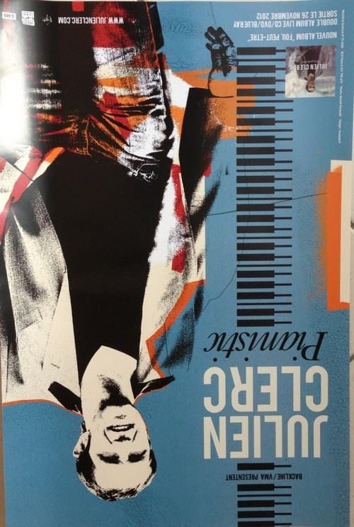 Julien CLerc - 80x120 cm - AFFICHE / POSTER État correct - N/A reconditionné disponible sur Fnac