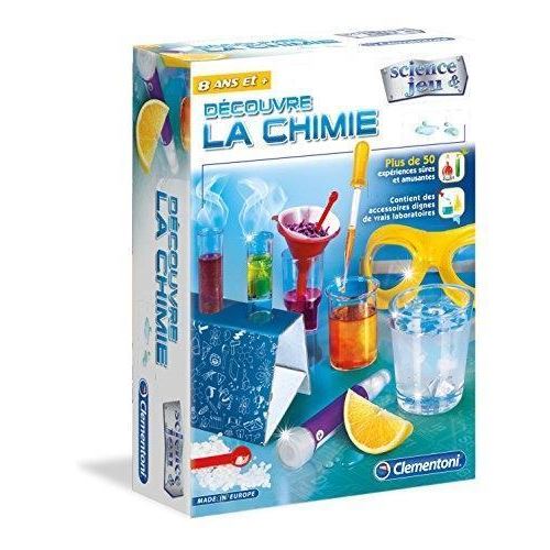Jeu scientifique Clementoni Découvre la chimie État correct - Clementoni reconditionné disponible sur Fnac