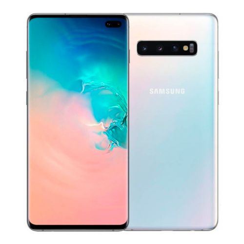 Samsung Galaxy S10+ - 4G smartphone - double SIM - RAM 8 Go / Mémoire interne 128 Go - microSD slot - écran OEL - 6.4"" - 3040 x 1440 pixels - 3 x caméras arrière 12 MP, 16 MP, 12 MP - 2x front cameras 10 MP, 8 MP - blanc prisme État correct - Samsung reconditionné disponible sur Fnac
