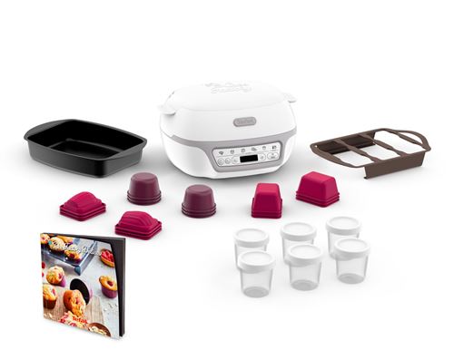 Acheter Machine à gâteaux Tefal Cake Factory Délices Silver Maxi Pack KD812110 1100 W Blanc et Argent État correct - 140,00 € Machine à gâteaux Tefal Cake Factory Délices Silver Maxi Pack KD812110 1100 W Blanc et Argent État correct - Tefal reconditionné disponible sur Fnac