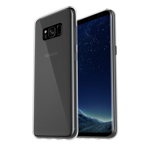 OtterBox Clearly Protected Skin - Coque de protection pour téléphone portable - polyuréthanne thermoplastique (TPU) - transparent - pour Samsung Galaxy S8+ État correct - OtterBox reconditionné disponible sur Fnac
