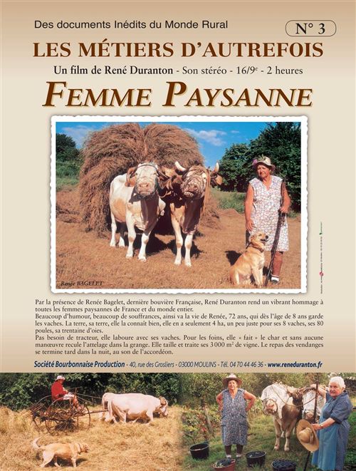 Femme Paysanne - 2018 - René Duranton - 116x158cm - Affiche de cinéma originale pliée État correct - N/A reconditionné disponible sur Fnac