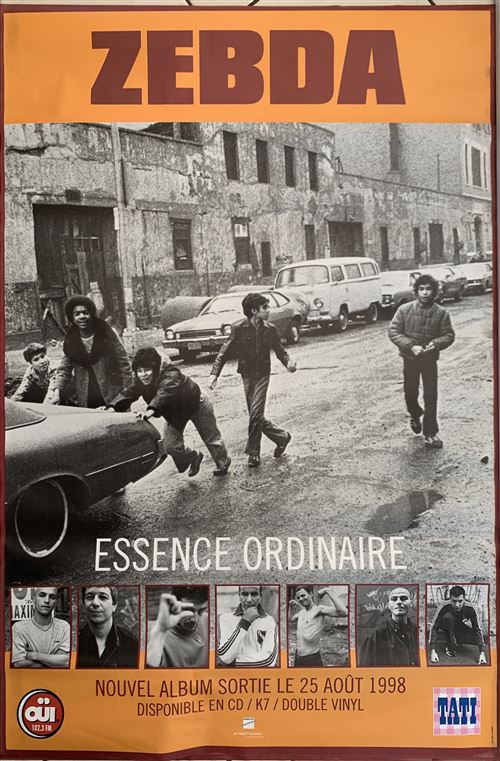 Acheter ZEBDA - Essence ordinaire 1998 - 80x120cm - Affiche État correct - 22,99 € ZEBDA - Essence ordinaire 1998 - 80x120cm - Affiche État correct - N/A reconditionné disponible sur Fnac