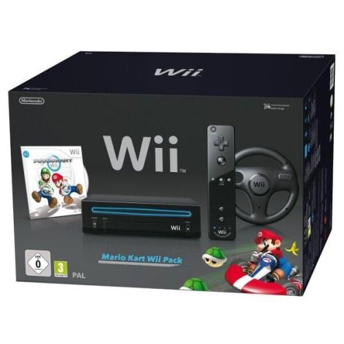 Console Wii noire Nintendo + Wiimote Plus + Mario Kart Wii + Volant État correct - Nintendo reconditionné disponible sur Fnac