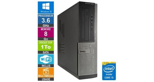 Acheter Pc dell optiplex 3010 dt i5-3470 3. 60ghz 8go/1to wifi w10 État correct - 359,00 € Pc dell optiplex 3010 dt i5-3470 3. 60ghz 8go/1to wifi w10 État correct - N/A reconditionné disponible sur Fnac