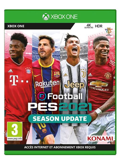 eFootball PES 2021 Xbox One État correct - Konami reconditionné disponible sur Fnac