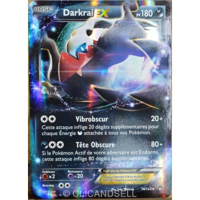 carte Pokémon 74/122 Darkrai Ex 180 PV XY - Rupture Turbo NEUF FR État correct - Pokémon reconditionné disponible sur Fnac