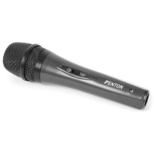Fenton DM105 - Microphone Vocal Professionnel avec Cordon de 3 Mètres - Noir État correct - N/A reconditionné disponible sur Fnac
