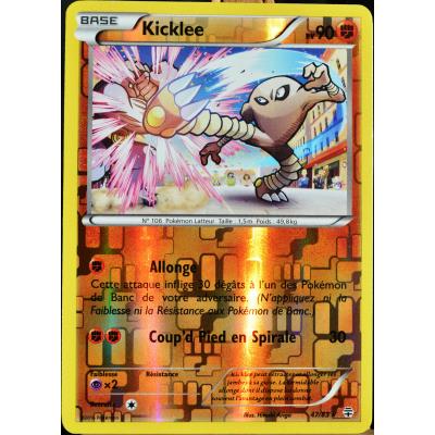 carte Pokémon 47/83 Kicklee 90 PV - REVERSE État correct - Pokémon reconditionné disponible sur Fnac