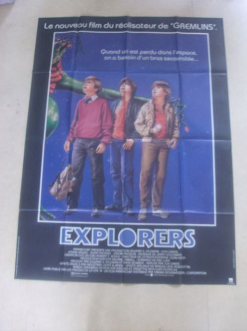 Explorers AFFICHE CINEMA ORIGINALE État correct - N/A reconditionné disponible sur Fnac