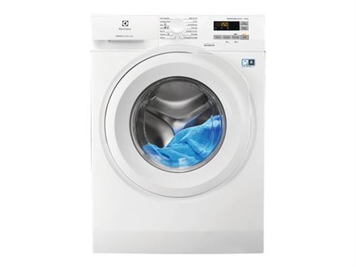 Electrolux PerfectCare 600 EW6F5712WS - Machine à laver - largeur : 59.7 cm - profondeur : 65.8 cm - hauteur : 84.7 cm - chargement frontal - 68.6 litres - 9 kg - 1400 tours/min État correct - N/A reconditionné disponible sur Fnac