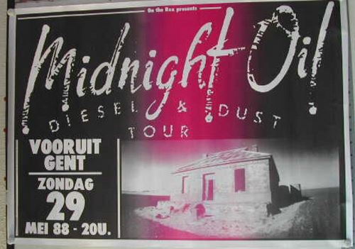 Midnight oil - 61x88 cm - AFFICHE / POSTER État correct - N/A reconditionné disponible sur Fnac