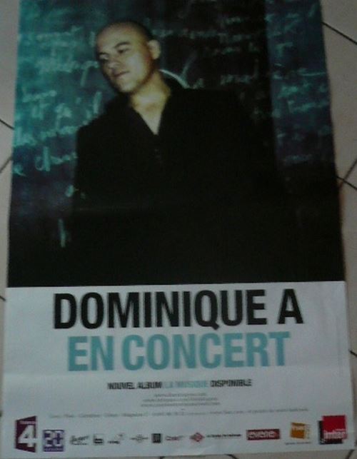 Dominique A - 70x100 cm - AFFICHE / POSTER État correct - N/A reconditionné disponible sur Fnac