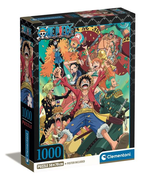 Puzzle 1000 pièces Clementoni One Piece État correct - Clementoni reconditionné disponible sur Fnac