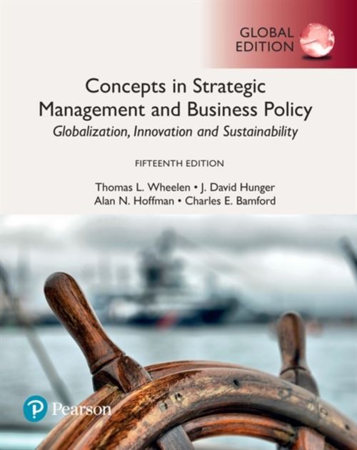 Acheter Concepts in Strategic Management and Business Policy: Globalization; Innovation and Sustainability; Global Edition État correct - 70,86 € Concepts in Strategic Management and Business Policy: Globalization; Innovation and Sustainability; Global Edition État correct - N/A reconditionné disponible sur Fnac