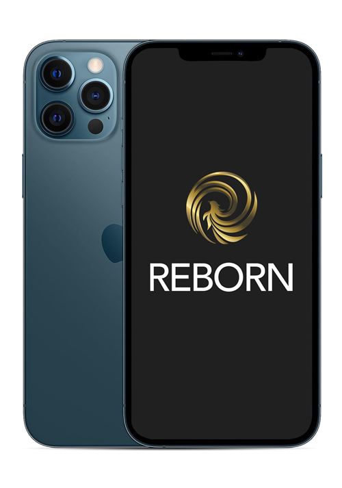 Apple iPhone 12 Pro 6,1"" 5G 128 Go Double SIM Bleu Pacifique Reconditionné Grade A Reborn État correct - N/A reconditionné disponible sur Fnac