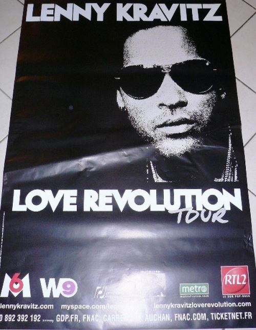 Lenny KRAVITZ - 80x120 cm - AFFICHE / POSTER État correct - N/A reconditionné disponible sur Fnac