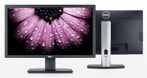Dell UltraSharp U2713HM - Écran LED - 27"" - 2560 x 1440 QHD @ 60 Hz - 350 cd/m² - 1000:1 - 8 ms - HDMI, DVI-D, VGA, DisplayPort - noir État correct - Dell reconditionné disponible sur Fnac