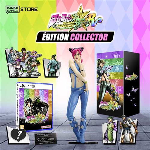 Acheter JoJo's Bizarre Adventure: All-Star Edition Collector PS5 État correct - 130,99 € JoJo's Bizarre Adventure: All-Star Edition Collector PS5 État correct - Bandai Namco reconditionné disponible sur Fnac
