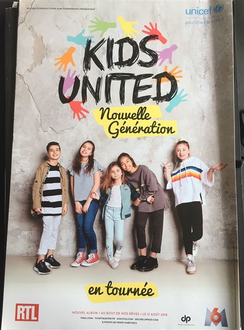 Acheter Kids United - Nouvelle Génération - AFFICHE État correct - 22,99 € Kids United - Nouvelle Génération - AFFICHE État correct - N/A reconditionné disponible sur Fnac