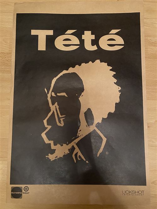 Tété - papier kraft - 40x60cm - Affiche État correct - N/A reconditionné disponible sur Fnac